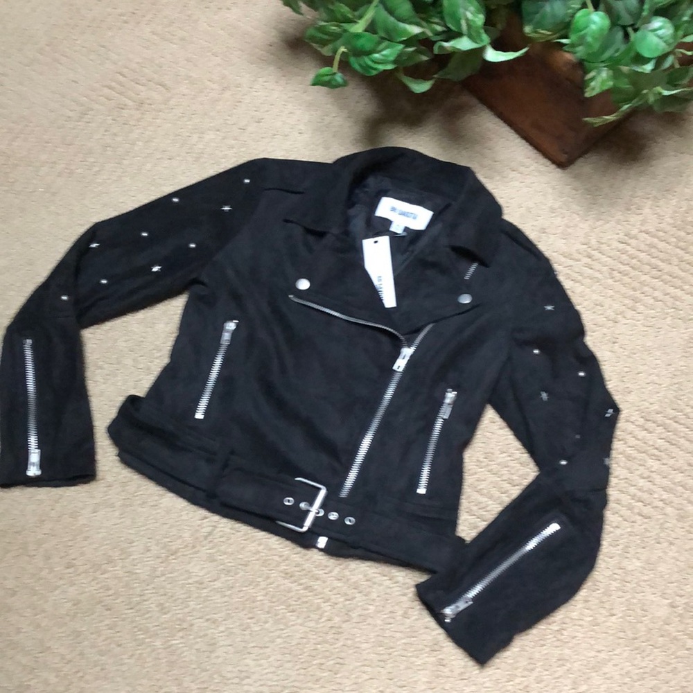 New BB Dakota black moto jacket